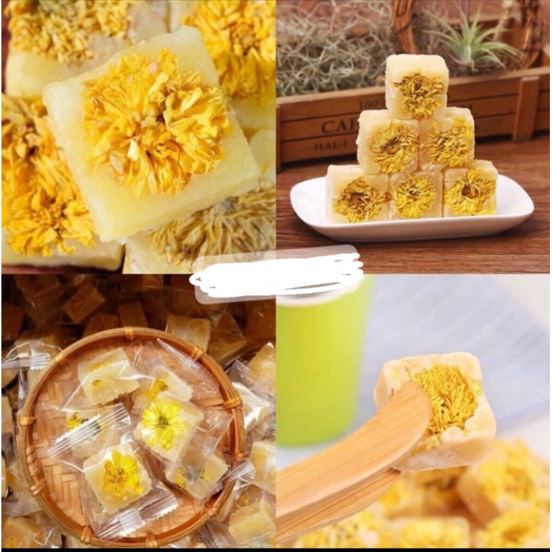 1 Viên Trà Hoa Cúc Đường Phèn Mật Ong