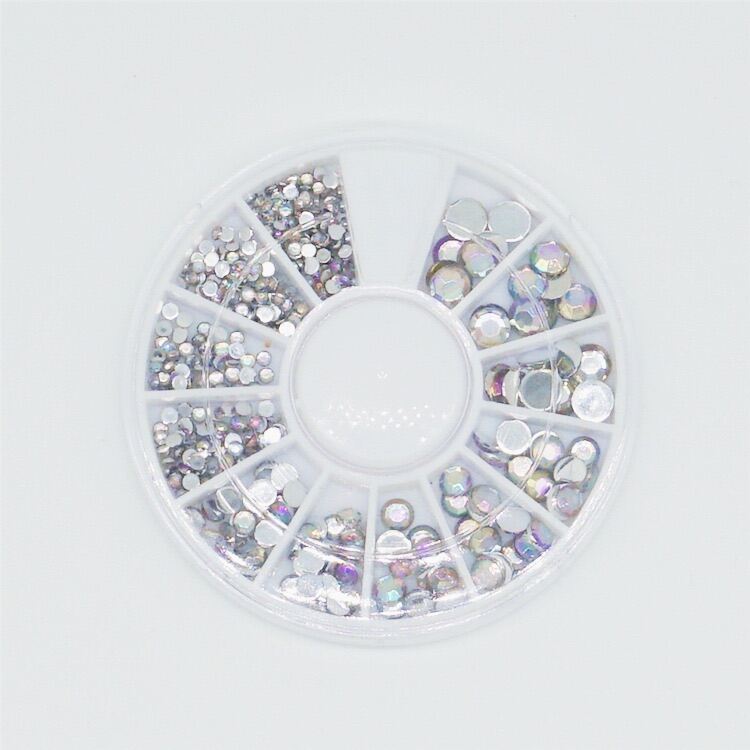 Hạt đính móng tay nhiều kích cỡ  hộp đá đính móng  hộp đá trang trí móng tay móng chân siêu sang chảnh có thể dùng trang trí nhà vỏ điện thoại kính làm thiệp